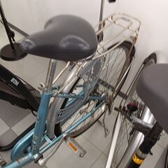 ★リユースのサカイ千葉中央店★ miyata  軽快自転車　LEDダイナモライト 26 ブルー クリーニング済み TC5517の画像