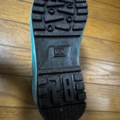 LOVERS HOUSE パンダ長靴 18cm 青星　未使用品の画像