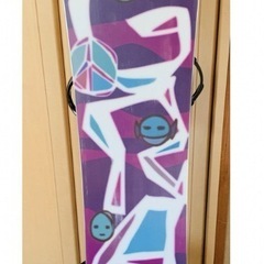 スノーボード、ビンディング セットの画像