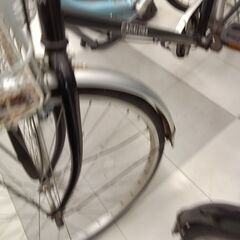 ★リユースのサカイ千葉中央店★  シティサイクル 自転車　LEDダイナモライト 27 ブラック クリーニング済み TC5518の画像