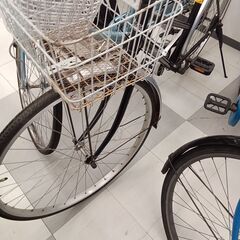 ★リユースのサカイ千葉中央店★  シティサイクル 自転車　LEDダイナモライト 27 ブラック クリーニング済み TC5518の画像