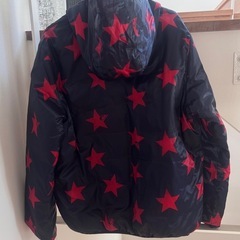 quiksilver リバーシブルダウンジャケットの画像