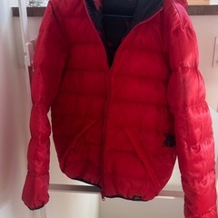 quiksilver リバーシブルダウンジャケットの画像