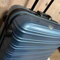 特大　キャリーバッグ　水色　旅行バッグの画像