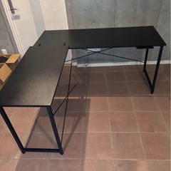 L字テーブル
の画像