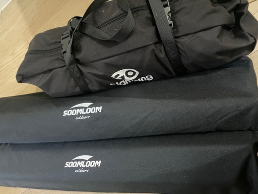 スームルームアルミポール33ミリ4本とGOGlamping HENGEN+スクエアタープTC 正方形タープ ポリコットン 焚き火可 のセット