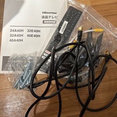 HISENSE ハイセンス　液晶32 32A30G 2022年製　ジャンク品の画像