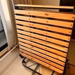 シングル　折りたたみベッドの画像