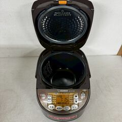 【ZOJIRUSHI】 象印 IH 炊飯ジャー NW-VP10E9 ブラウン 動作確認済み キッチン家電 2022年製 5.5合 A0930の画像