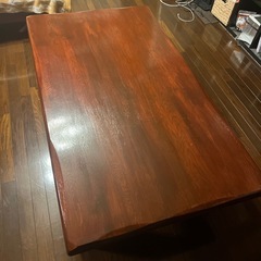 ダイニングテーブル　ロータイプ　の画像