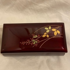本漆 オルゴール アクセサリーケース 未使用の画像