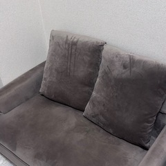 lowya 2人がけソファー ぐれーGLAY