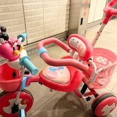 子供用三輪車　ミニー　ディズニーの画像