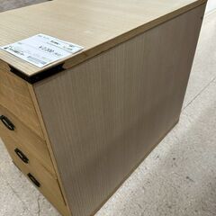 ★リユースのサカイ高崎店★TJ13436  チェスト ベージュ H63.5×D75×W45.5 クリーニング済みの画像