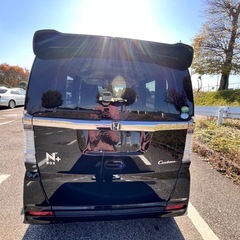 車検令和9年8月まで！　N-BOX＋カスタム　ナビ　ETC ドラレコの画像
