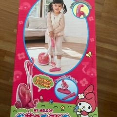 マイメロディー　お花のそうじき　オモチャの画像