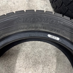 溝あり良品　165/60R15 スタッドレスタイヤ4本セットの画像