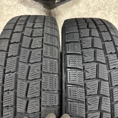 溝あり良品　165/60R15 スタッドレスタイヤ4本セットの画像