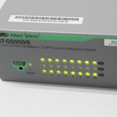 Allied Telesis〈AT-GS950/8〉スイッチングハブ ⑥の画像