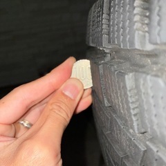 ハイエース　スタッドレスタイヤの画像