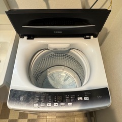 ハイアール　洗濯機　5.5kg　JW-U55HKの画像