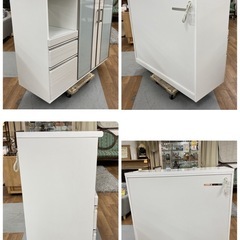 ジモティー限定価格！S383 ⭐ NITORI ニトリ キッチンカウンター ポスティア120 幅120.5cm USEDの画像