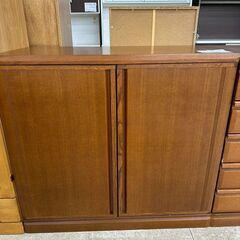 ★リユースのサカイ高崎店★TJ13440  タンス 茶 H105...