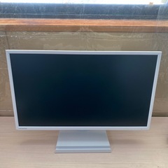 ○東145 動作品 I-O DATA 液晶モニター LCD-AH241EDW ディスプレイ パソコン 周辺機器 ホワイトの画像