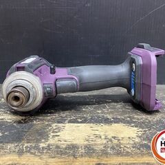 【久留米】【引き取り限定】【中古品】makita マキタ TD172DZ インパクトドライバ 18V用 カラー:紫 最大トルク:180N・m ※本体のみ ※ライト不良(点灯しません)の画像