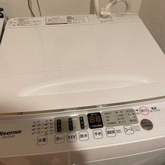 洗濯機HiSenseの画像