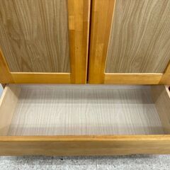 ★リユースのサカイ高崎店★TJ13441  ワードローブ ライトブラウン H177.5×D57.5×W80 クリーニング済みの画像