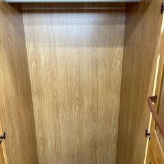 ★リユースのサカイ高崎店★TJ13441  ワードローブ ライトブラウン H177.5×D57.5×W80 クリーニング済みの画像