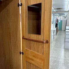 ★リユースのサカイ高崎店★TJ13441  ワードローブ ライトブラウン H177.5×D57.5×W80 クリーニング済みの画像