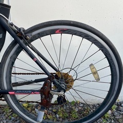 CANOVER ロードバイク ブラック/レッドの画像