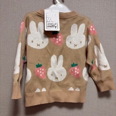 キッズ  ミッフィーセーター100cmの画像