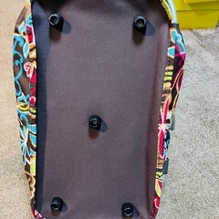 ライゼンタール　花柄デザインのバスケット　キャリーバッグの画像