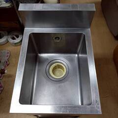 シンク 業務用 ステンレス 流し台 厨房の画像