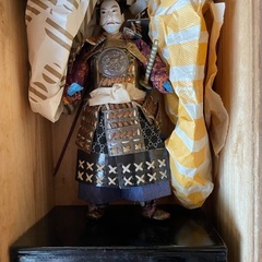 日本人形　骨董品の画像