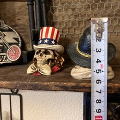 スカル置物の画像