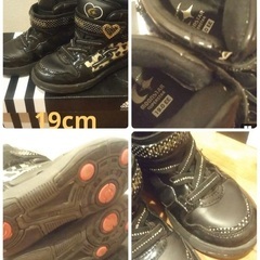 キッズ　スノーブーツ　冬靴の画像