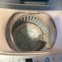 AＱUA洗濯機の画像