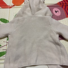  GAP フード付きニットカーディガン 18-24ヶ月の画像