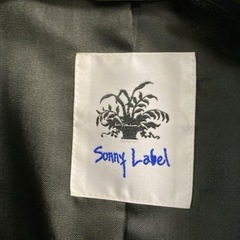Sonny Label ダークグリーン ピーコート　ウールの画像