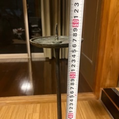 骨董品　蝋燭立ての画像