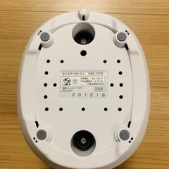 美品！炊飯器1.5合　コイズミの画像