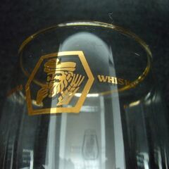 【グラス】ニッカ　ウィスキー　昭和レトロ【リユース品】（ヒゲのおじさん、キング・オブ・ブレンダーズ）の画像