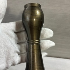 高岡銅器　花瓶　花器　一輪挿し　置物の画像