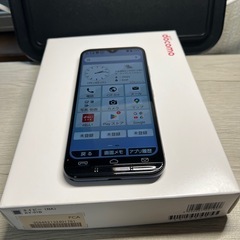 美品　あんしんスマホ　KY-51B ネイビー　ドコモの画像
