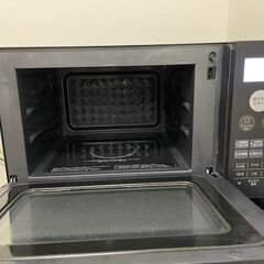 【中古】電子レンジ18L SHARP RE-SS7A-B オーブンレンジ フラットの画像