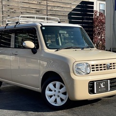 安心の総額表示！車検10年1月25日スズキアルトラパンそのまま乗って帰れます！ツートーン★ルーフキャリア！プッシュスタートの画像